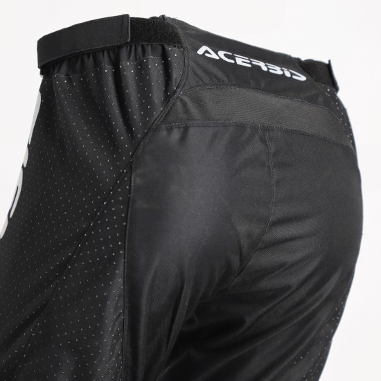 Pantalones ACERBIS MX Vented Black-White - Ropamotorista.com - Distribuidor Oficial Acerbis en España y Portugal