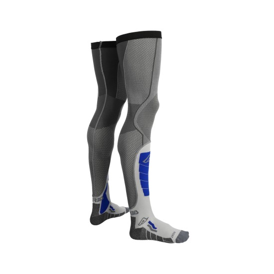 Calcetines largos ACERBIS X-Leg Vented Pro Grey-Blue - Ropamotorista.com - Distribuidor Oficial Acerbis en España y Portugal