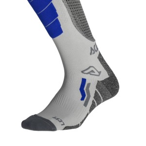 Calcetines largos ACERBIS X-Leg Vented Pro Grey-Blue - Ropamotorista.com - Distribuidor Oficial Acerbis en España y Portugal