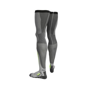 Calcetines largos ACERBIS X-Leg Vented Pro Grey-Yellow - Ropamotorista.com - Distribuidor Oficial Acerbis en España y Portugal