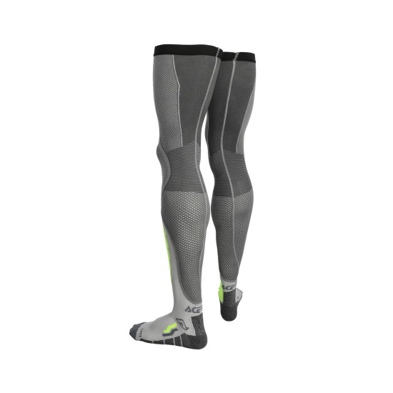 Calcetines largos ACERBIS X-Leg Vented Pro Grey-Yellow - Ropamotorista.com - Distribuidor Oficial Acerbis en España y Portugal