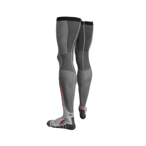 Calcetines largos ACERBIS X-Leg Vented Pro Grey-Red - Ropamotorista.com - Distribuidor Oficial Acerbis en España y Portugal