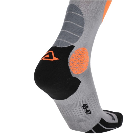 Calcetines ACERBIS MX Impact Vented Grey-Orange - Ropamotorista.com - Distribuidor Oficial Acerbis en España y Portugal