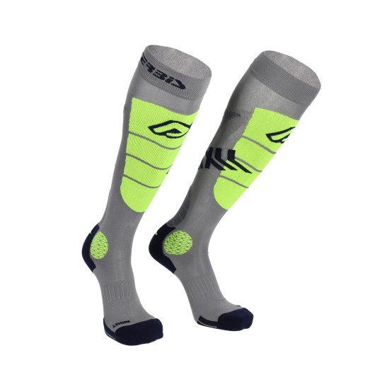 Calcetines ACERBIS MX Impact Vented Grey-Yellow - Ropamotorista.com - Distribuidor Oficial Acerbis en España y Portugal