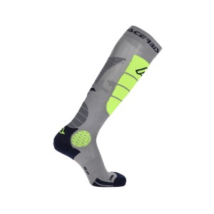 Calcetines ACERBIS MX Impact Vented Grey-Yellow - Ropamotorista.com - Distribuidor Oficial Acerbis en España y Portugal