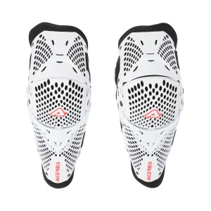 Rodilleras ACERBIS K035 White - Ropamotorista.com - Distribuidor Oficial Acerbis en España y Portugal