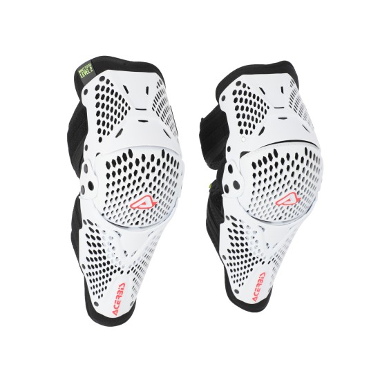 Rodilleras ACERBIS K035 White - Ropamotorista.com - Distribuidor Oficial Acerbis en España y Portugal