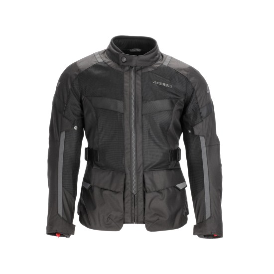 Chaqueta ACERBIS Ramsey Vented Long Black - Mujer - Ropamotorista.com - Distribuidor Oficial Acerbis en España y Portugal