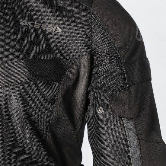 Chaqueta ACERBIS Ramsey Vented Long Black - Mujer - Ropamotorista.com - Distribuidor Oficial Acerbis en España y Portugal