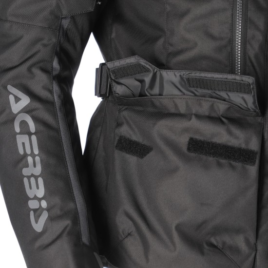 Chaqueta ACERBIS X-Travel 2.0 Black-Grey - Ropamotorista.com - Distribuidor Oficial Acerbis en España y Portugal