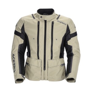 Chaqueta ACERBIS X-Travel 2.0 Beige-Black - Ropamotorista.com - Distribuidor Oficial Acerbis en España y Portugal