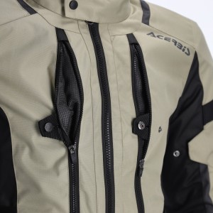 Chaqueta ACERBIS X-Travel 2.0 Beige-Black - Ropamotorista.com - Distribuidor Oficial Acerbis en España y Portugal