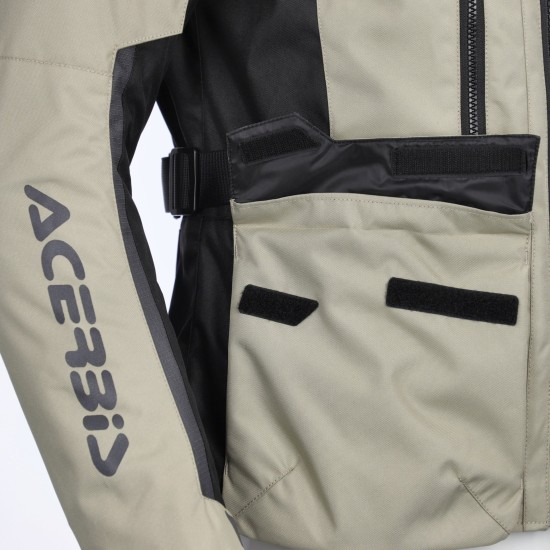 Chaqueta ACERBIS X-Travel 2.0 Beige-Black - Ropamotorista.com - Distribuidor Oficial Acerbis en España y Portugal