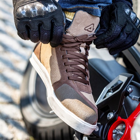 Botas ACERBIS Velocity Raw Brown - Ropamotorista.com - Distribuidor Oficial Acerbis en España y Portugal