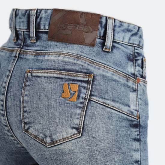 Jeans moto ACERBIS Slim Blue - Mujer - Ropamotorista.com - Distribuidor Oficial Acerbis en España y Portugal