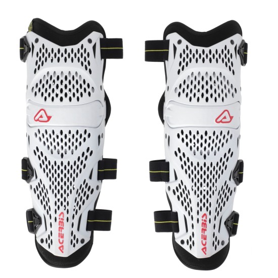 Rodilleras ACERBIS Impact Pro White - Ropamotorista.com - Distribuidor Oficial Acerbis en España y Portugal