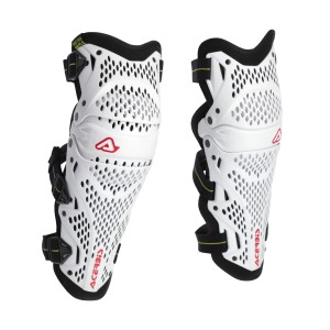 Rodilleras ACERBIS Impact Pro White - Ropamotorista.com - Distribuidor Oficial Acerbis en España y Portugal
