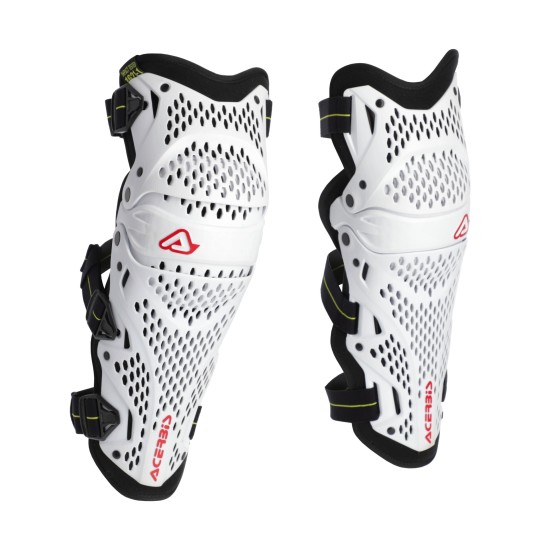 Rodilleras ACERBIS Impact Pro White - Ropamotorista.com - Distribuidor Oficial Acerbis en España y Portugal