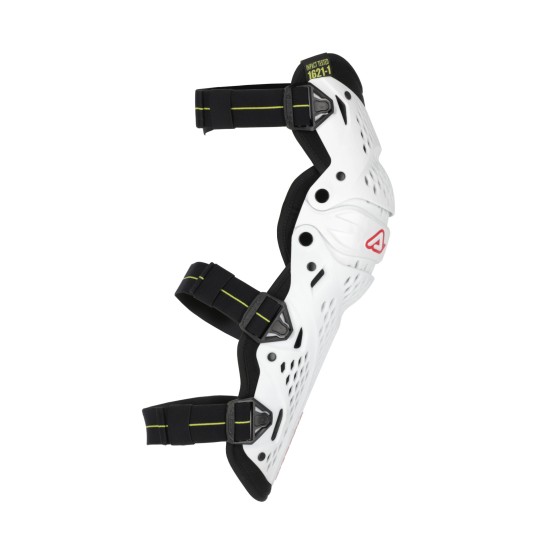 Rodilleras ACERBIS Impact Pro White - Ropamotorista.com - Distribuidor Oficial Acerbis en España y Portugal