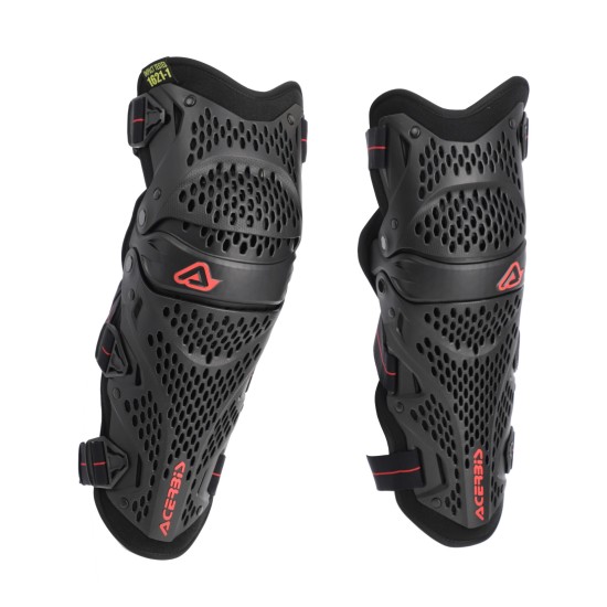 Rodilleras ACERBIS Impact Pro Black - Ropamotorista.com - Distribuidor Oficial Acerbis en España y Portugal