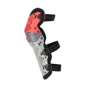 Rodilleras ACERBIS Impact Pro Red-Grey - Ropamotorista.com - Distribuidor Oficial Acerbis en España y Portugal
