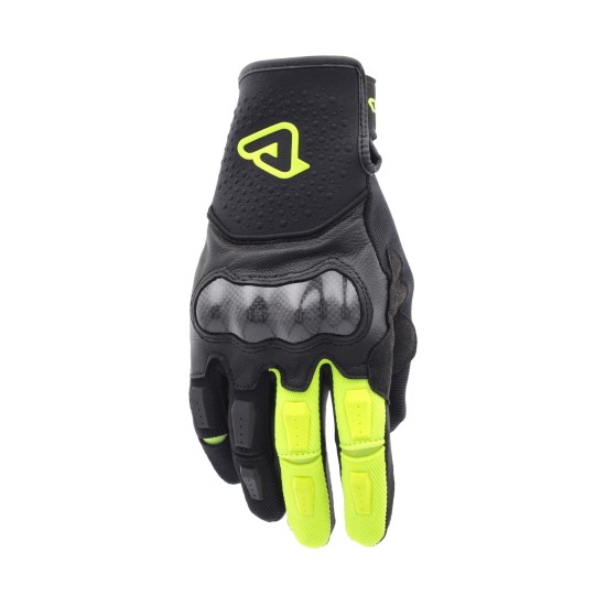 Guantes ACERBIS Carbon G 5.0 Black-Yellow - Ropamotorista.com - Distribuidor Oficial Acerbis en España y Portugal