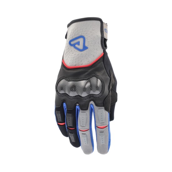 Guantes ACERBIS Carbon G 5.0 Grey-Blue - Ropamotorista.com - Distribuidor Oficial Acerbis en España y Portugal