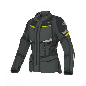 Chaqueta moto CLOVER GTS 5 WP GRA/G - Mujer - Ropamotorista.com - Distribuidor Oficial Clover en España y Portugal