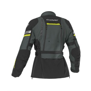 Chaqueta moto CLOVER GTS 5 WP GRA/G - Mujer - Ropamotorista.com - Distribuidor Oficial Clover en España y Portugal
