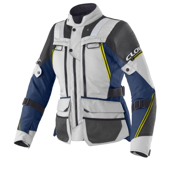 Chaqueta CLOVER OUTLAND 3 WP NAV/G - Mujer - Ropamotorista.com - Distribuidor Oficial Clover en España y Portugal