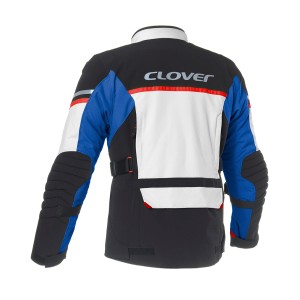 Chaqueta moto CLOVER Savana 4 WP BL/GR - Ropamotorista.com - Distribuidor Oficial Clover en España y Portugal