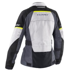 Chaqueta CLOVER SCOUT 5 G/GR - Mujer - Ropamotorista.com - Distribuidor Oficial Clover en España y Portugal