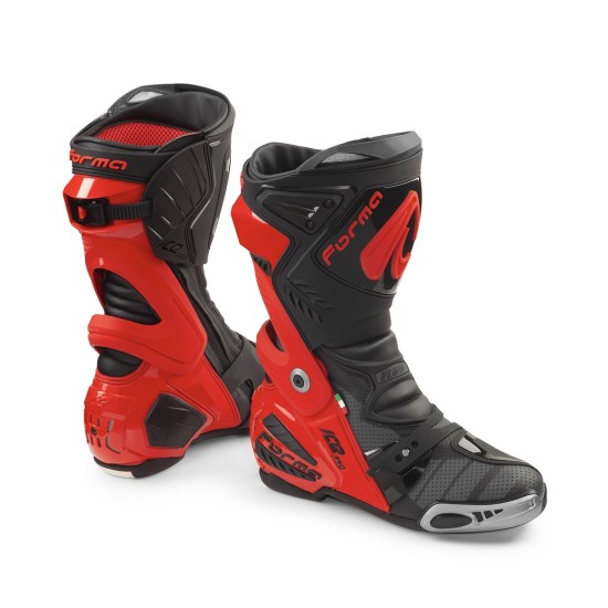 BOTAS FORMA ICE PRO FLOW BLACK-RED - Ropamotorista.com - Distribuidor Oficial Forma Boots en España y Portugal