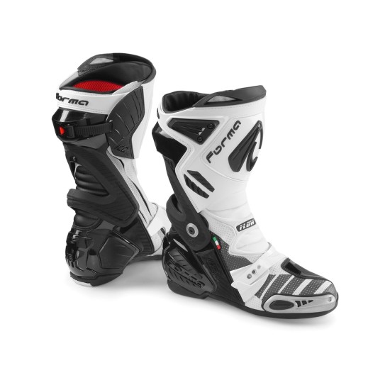 BOTAS FORMA ICE PRO FLOW BLACK-WHITE - Ropamotorista.com - Distribuidor Oficial Forma Boots en España y Portugal