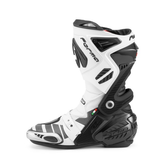 BOTAS FORMA ICE PRO FLOW BLACK-WHITE - Ropamotorista.com - Distribuidor Oficial Forma Boots en España y Portugal