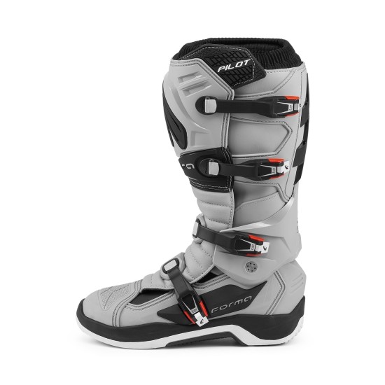 BOTAS FORMA PILOT GREY - Ropamotorista.com - Distribuidor Oficial Forma Boots en España y Portugal