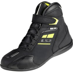 Botas LS2 GARRA WATERPROOF BLACK-YELLOW