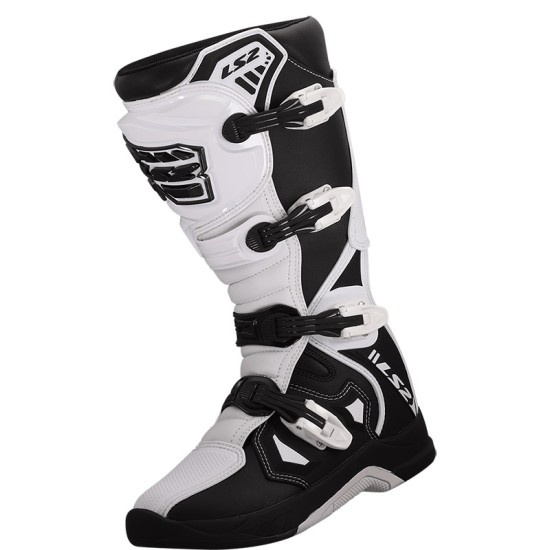 Botas LS2 RAPTOR BLACK/WHITE - Ropamotorista.com - Distribuidor Oficial LS2 en España y Portugal