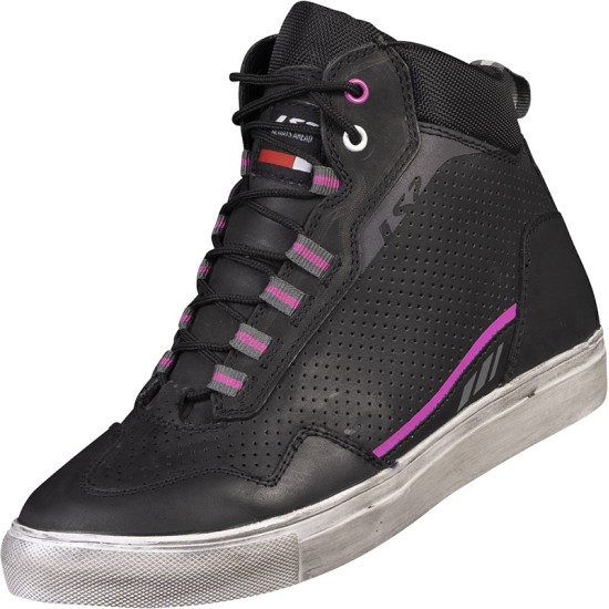 Botas LS2 ZOE BLACK/PURPLE - Mujer - Ropamotorista.com - Distribuidor Oficial LS2 en España y Portugal
