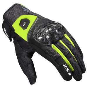 Guantes LS2 ATOM Black - HV Yellow - Ropamotorista.com - Distribuidor Oficial LS2 en España y Portugal