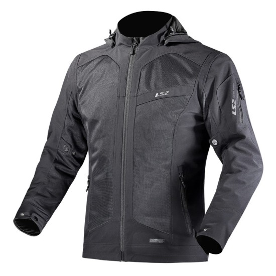 Chaqueta LS2 BOLTOM AIR BLACK - Mujer - Ropamotorista.com - Distribuidor Oficial LS2 en España y Portugal