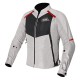 Chaqueta LS2 BREEZE GREY-BLACK-RED - Mujer