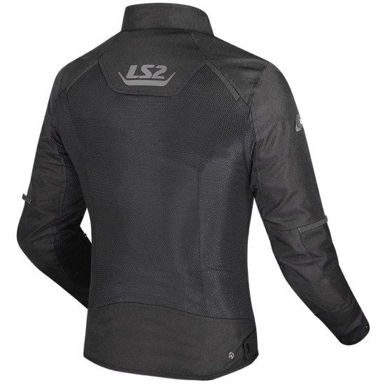 Chaqueta LS2 BREEZE BLACK - Mujer - Ropamotorista.com - Distribuidor Oficial LS2 en España y Portugal