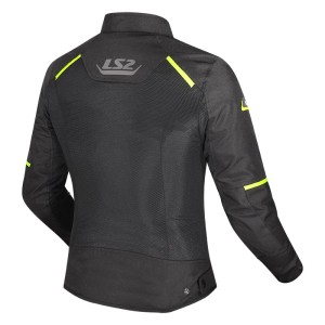 Chaqueta LS2 BREEZE BLACK-YELLOW - Mujer - Ropamotorista.com - Distribuidor Oficial LS2 en España y Portugal