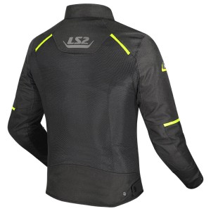 Chaqueta LS2 BREEZE BLACK-YELLOW - Ropamotorista.com - Distribuidor Oficial LS2 en España y Portugal