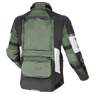 Chaqueta LS2 X-Master Green-Grey - Ropamotorista.com - Distribuidor Oficial LS2 en España y Portugal