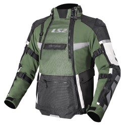 Chaqueta LS2 X-Master Green-Grey