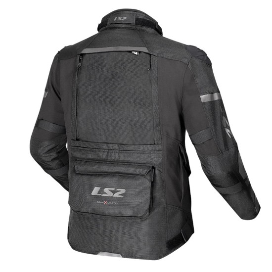 Chaqueta LS2 X-Master Black - Ropamotorista.com - Distribuidor Oficial LS2 en España y Portugal