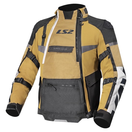 Chaqueta LS2 X-Master Sand-Black-Grey - Ropamotorista.com - Distribuidor Oficial LS2 en España y Portugal