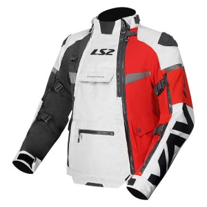 Chaqueta LS2 X-Master Black-Grey-Red - Ropamotorista.com - Distribuidor Oficial LS2 en España y Portugal